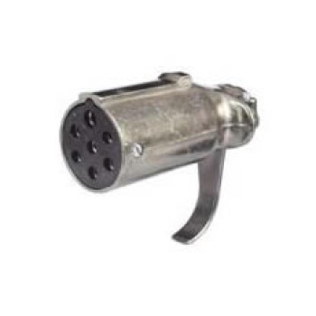 7 Pin Metal Trailer Clang Plug 047719