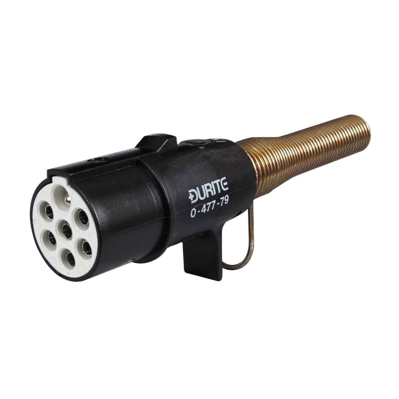 24V 7 Pin Plastic Trailer Socket - ISO 3731(24S) 047779