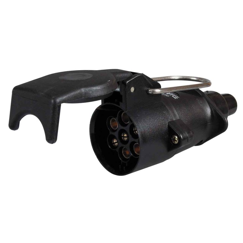 7 Pin Plastic Plastic Trailing Socket ISO 3732 069390