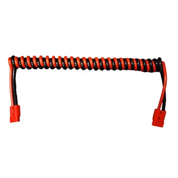 Heavy Duty Retractable Power Leads 35mm Sq with Red Connectors 073337