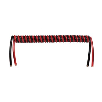 Heavy Duty Retractable Power Leads 25mm Sq with Plain Ends 073325