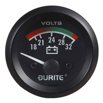 24V Battery Con Voltmeter 052372
