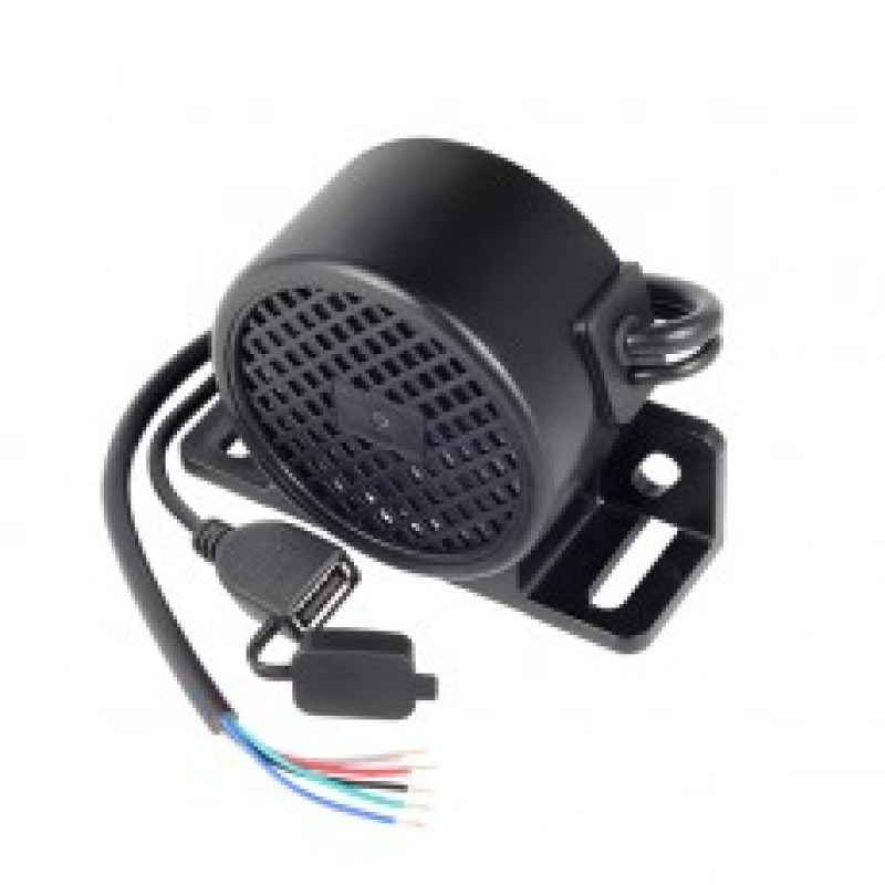 Multi Function USB programmable Speaker With Customisable Message - 12/24V 056475