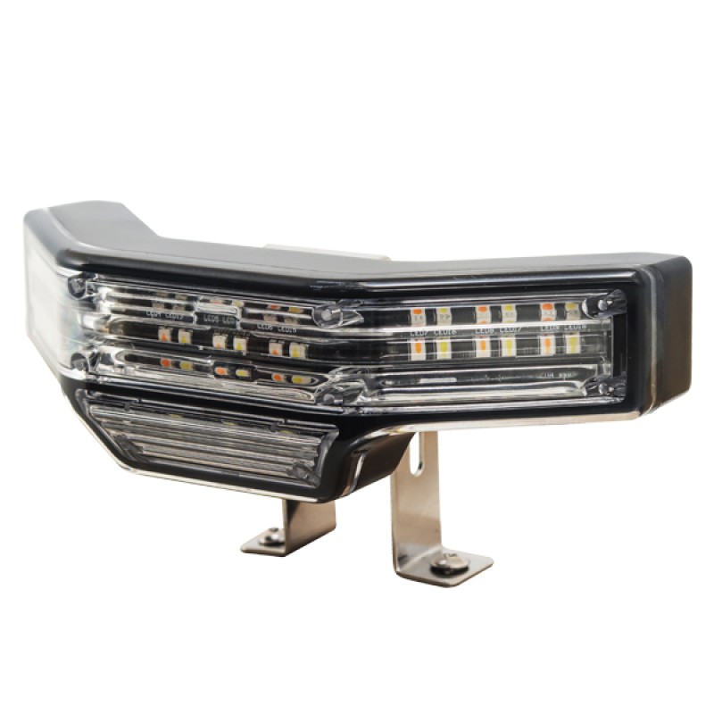 R65 Amber LED Warning Lamp with Scene Light 044162