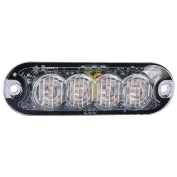 R65 4 Amber High Intensity LED Warning Light 044164