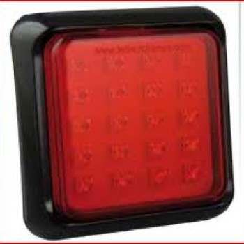 Square Rear Fog Lamp 100FME 