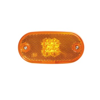 Amber 12V LED  Side Marker Length 120mm  PM-M1202A-12V