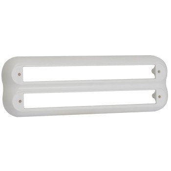235 Series White Double Bracket 235W2B