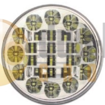 Round LED Rear Fog and Reverse Lamp 386 106C