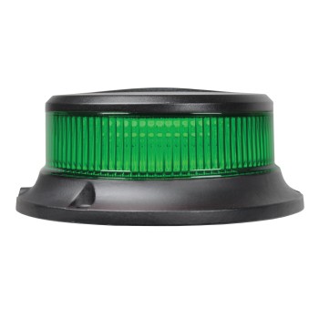 Green Low Profile R65 3 Bolt LED Beacon  AMB925G