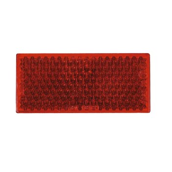 Amber Self Adhesive Rectangular Reflector 050560