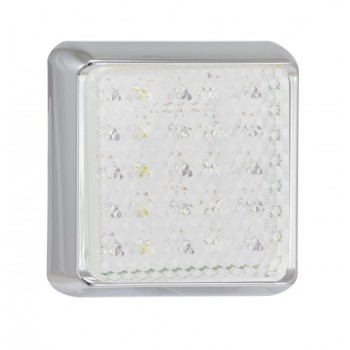 Square Reversing Lamp Chrome 100CWME