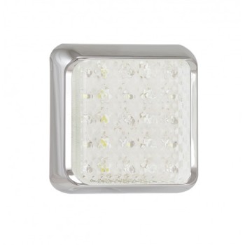Square Reversing  Lamp Chrome 80CWME