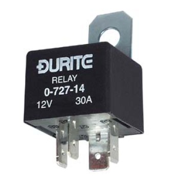 12V 30A Mini Make and Break Relay  072714