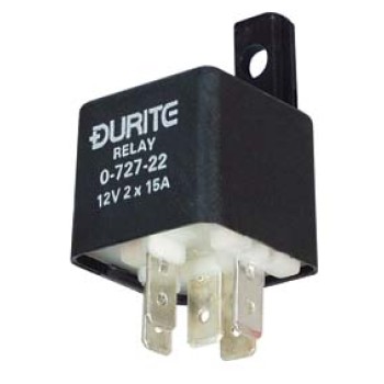 12V Mini Double Make and Break Relay  072722