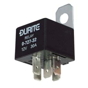 12V Mini Twin Make and Break Relay  072732