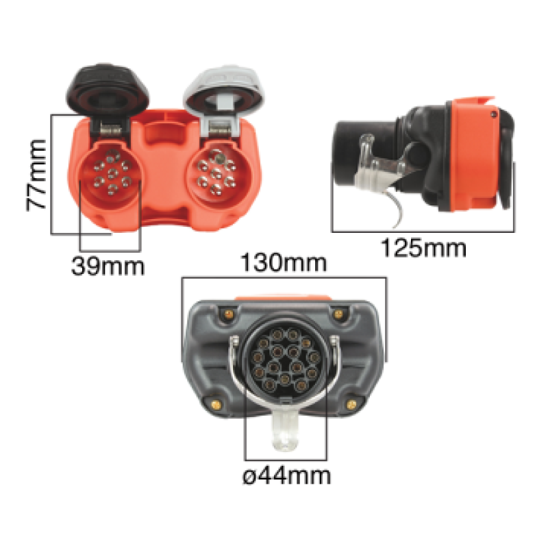 15 Pin Socket Adaptor P157