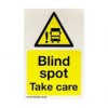 Blind Spot Warning Safety Sign 087051