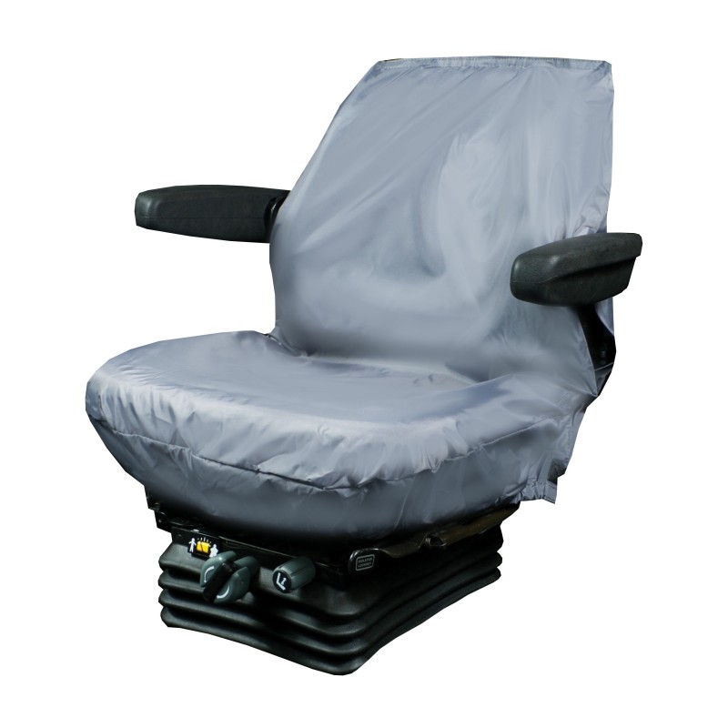 Black Small Tractor or Plant Seat Cover TBLK321