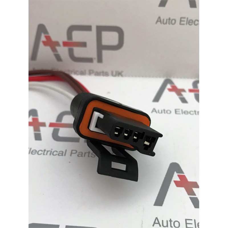 Delco Alternator Plug with 2 Leads  PL16-WL2