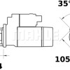 Starter Motor IS1107 OEM PN 11131285