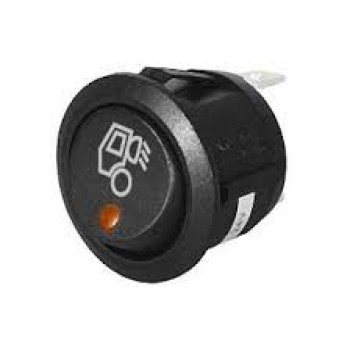 Amber LED 5th Wheel Lamp On Off Single Pole Plastic 053113