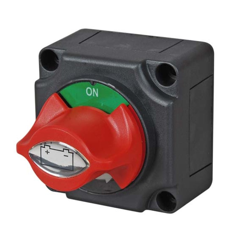 Marine Battery Isolator, Removeable Control Knob  060511