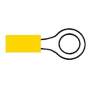 8,00mm Ring Terminal - Large Conductor 200112