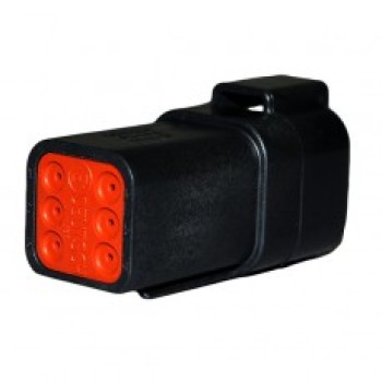6 Way Male Deutsch DT Series Connector 001136