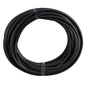 4mm Black Rubber Tubing, 10m 059318