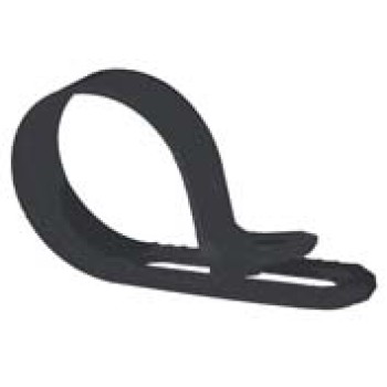 Black Nylon P Clip, for 14-22mm cable 000294