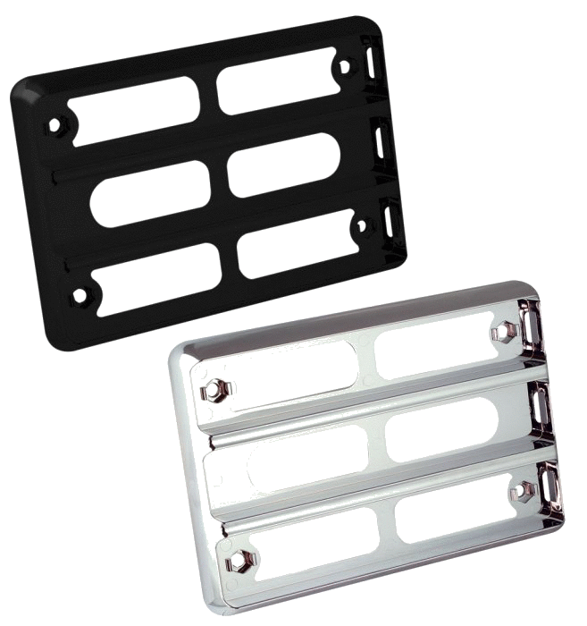 200 Series Chrome Triple Bracket 200B3C